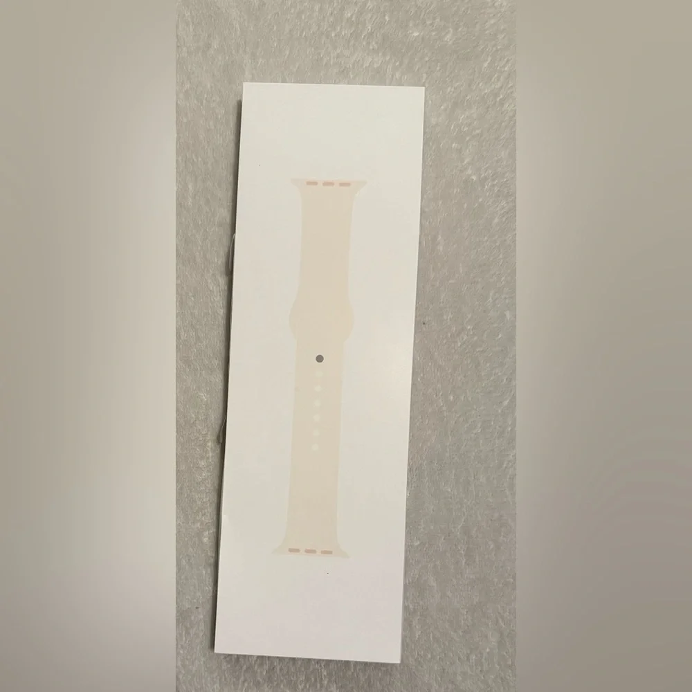 Apple Watch Band - Sport Band - White - Starlight